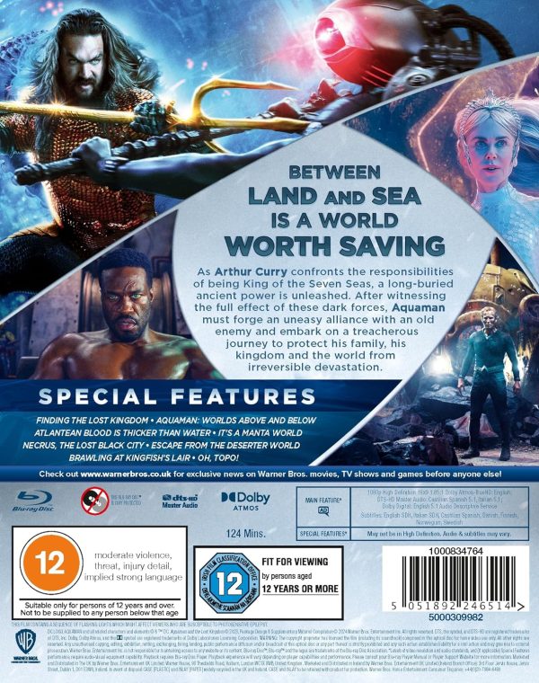 Aquaman and the Lost Kingdom [Blu-ray][2023]